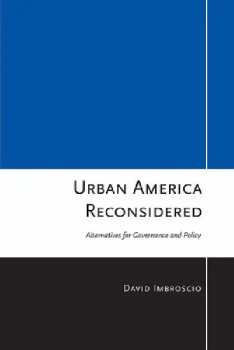 Cover of Urban America Reconsidered