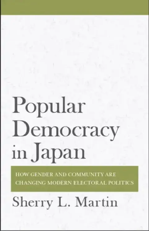 Cover of Popular Democracy in Japan