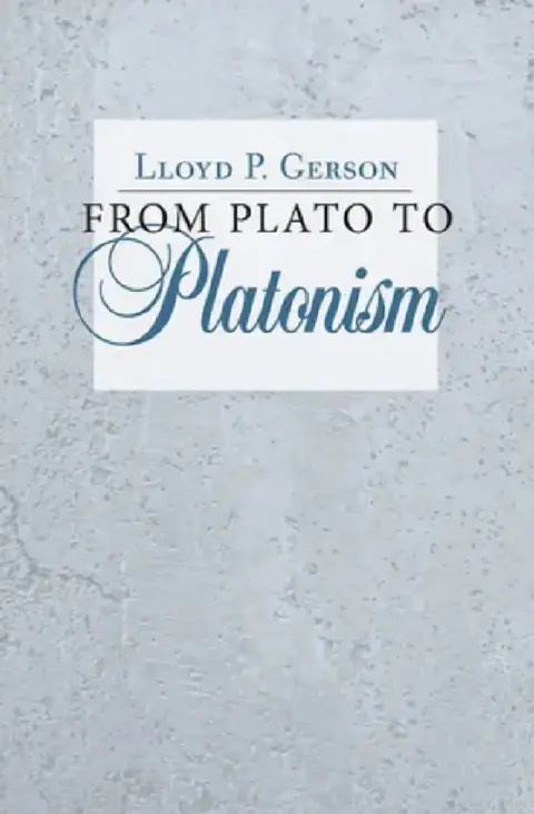 Cover of From Plato to Platonism