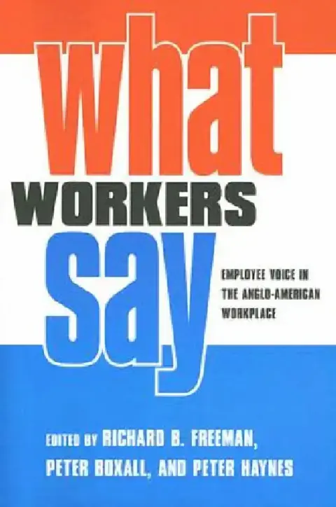 Cover of What Workers Say