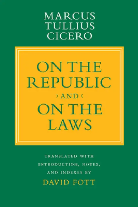 Cover of On the Republic and On the Laws