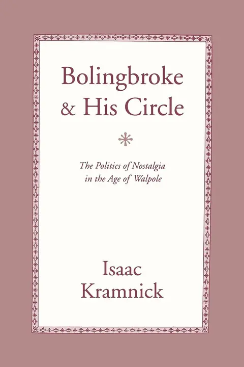 Cover of Bolingbroke and His Circle
