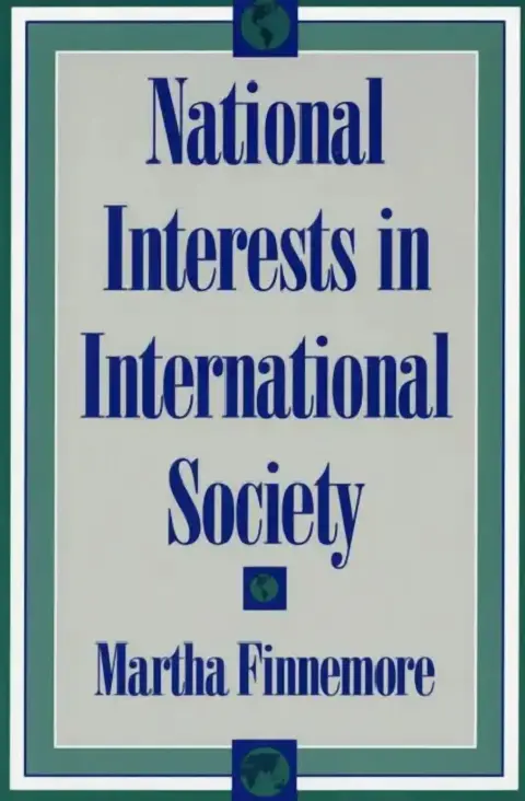 Cover of National Interests in International Society