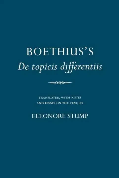 Cover of Boethius's de Topicis Differentiis