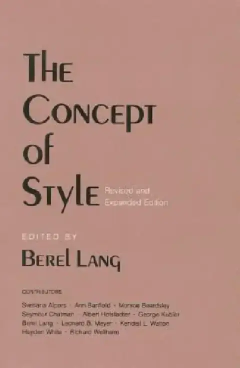 Cover of The Concept of Style