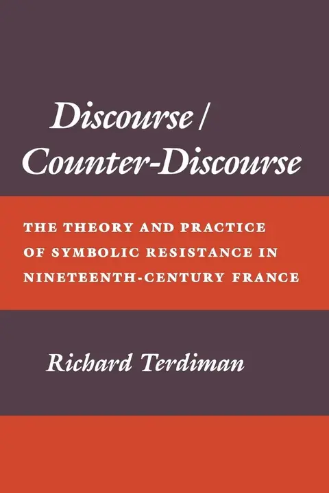 Cover of Discourse/Counter-Discourse
