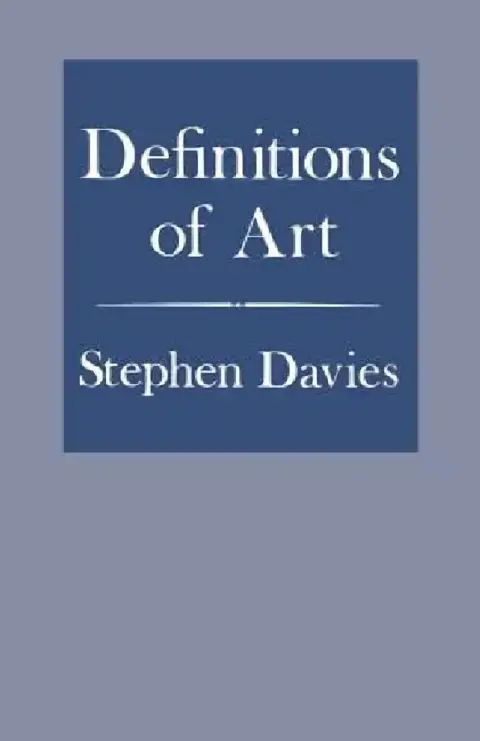 Cover of Definitions of Art
