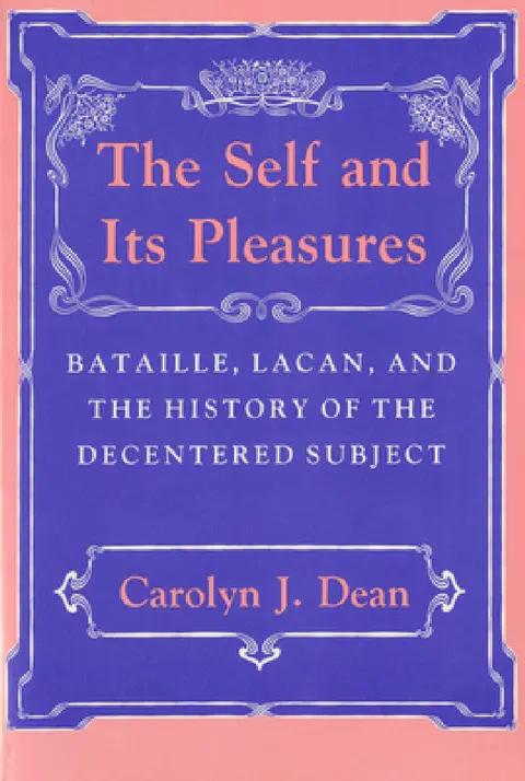Cover of Self and Its Pleasure