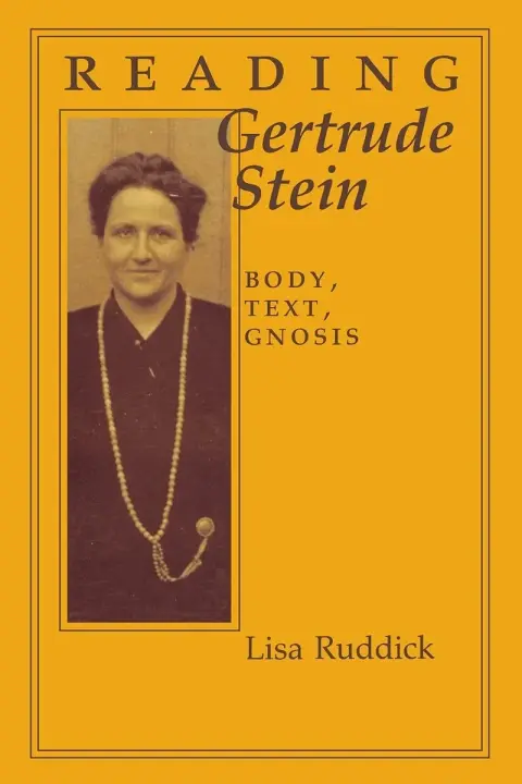 Cover of Reading Gertrude Stein