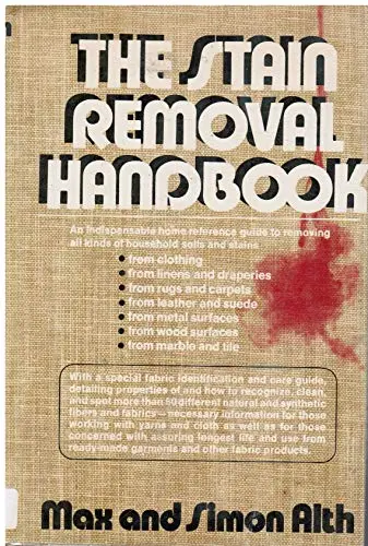 Cover of The stain removal handbook