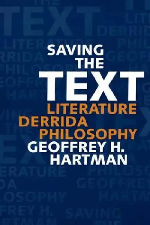 Cover of Saving the Text