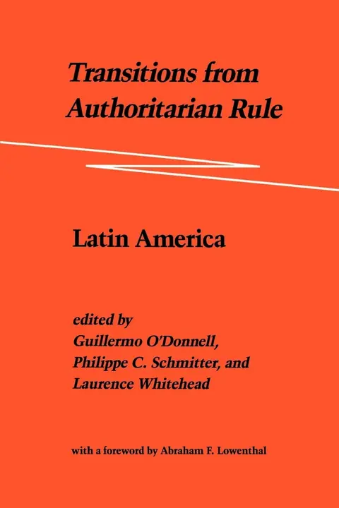 Cover of Transitions from Authoritarian Rule V 2