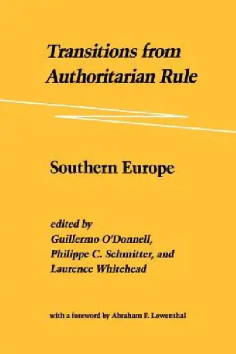 Cover of Transitions from Authoritarian Rule