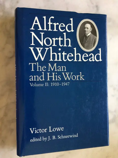 Cover of Alfred North Whitehead, vol. 2