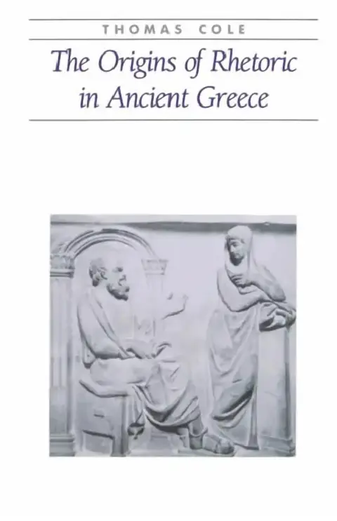 Cover of The Origins of Rhetoric in Ancient Greece
