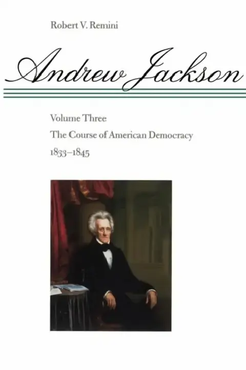 Cover of The Course of American Democracy, 1833-1845