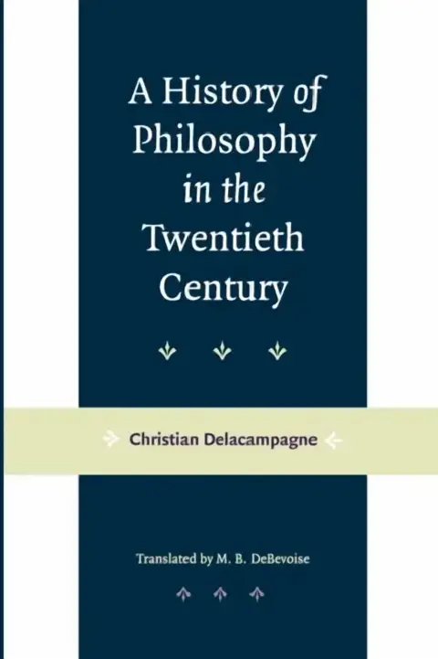 Cover of A History of Philosophy in the Twentieth Century