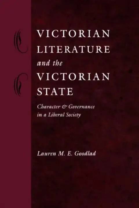Cover of Victorian Literature and the Victorian State