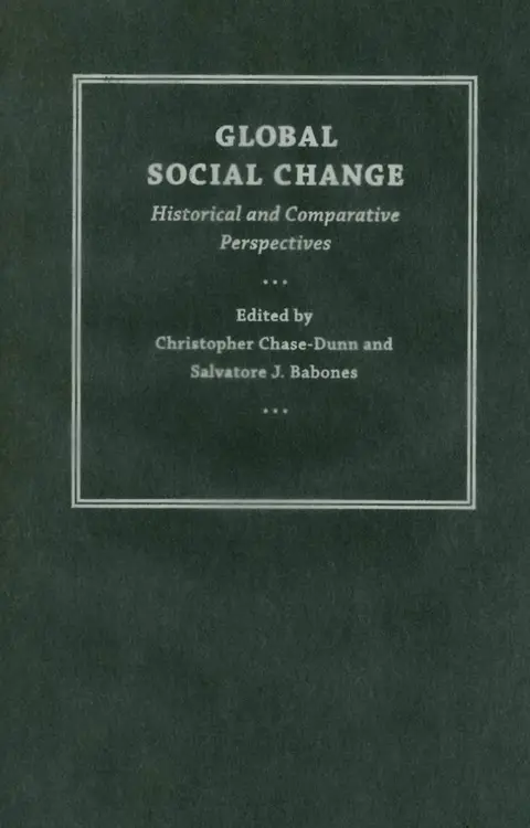 Cover of Global Social Change