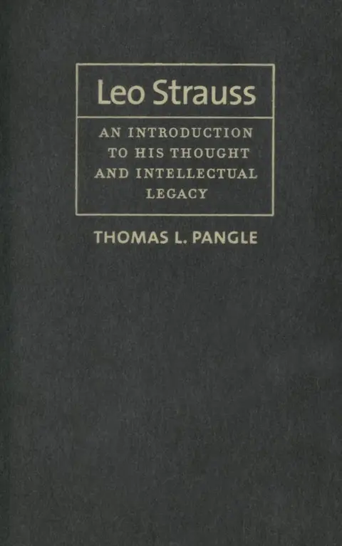 Cover of Leo Strauss