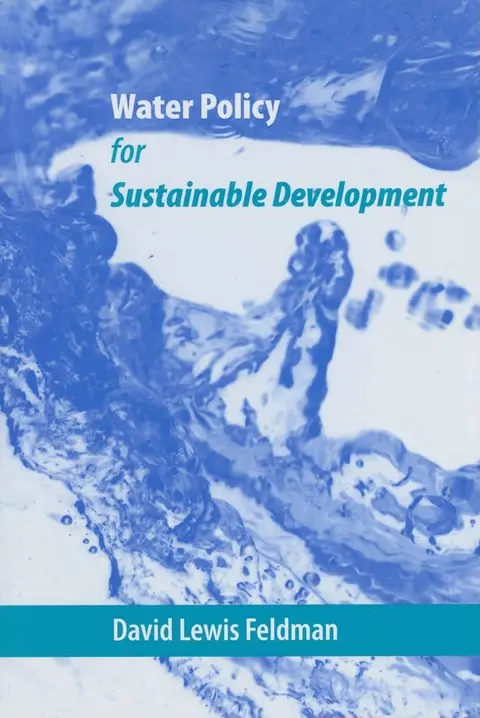 Cover of Water Policy for Sustainable Development