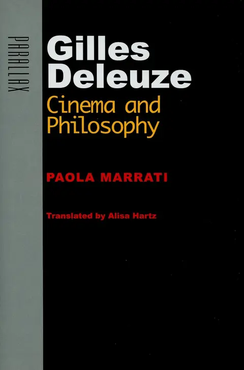 Cover of Gilles Deleuze
