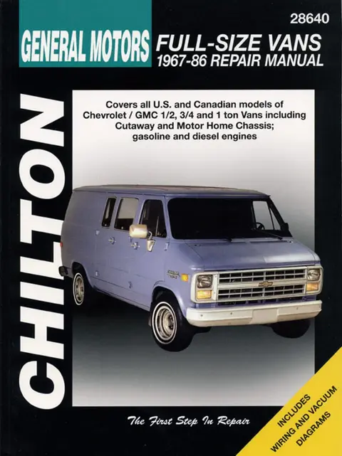 Cover of Chevrolet Vans (67 - 86) (Chilton)