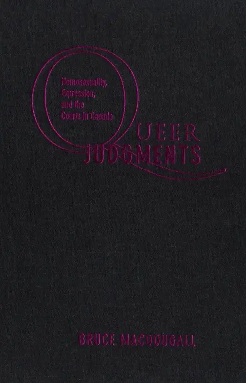 Cover of Queer Judgements