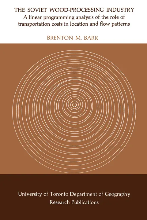Cover of The Soviet Wood-processing Industry