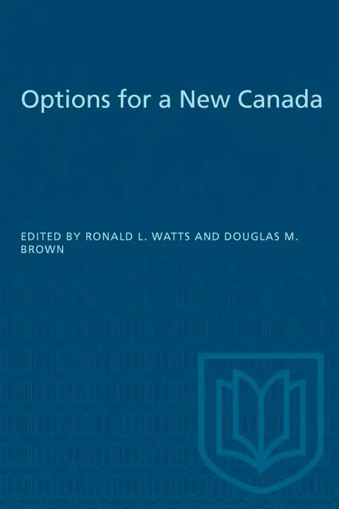 Cover of Options for a New Canada