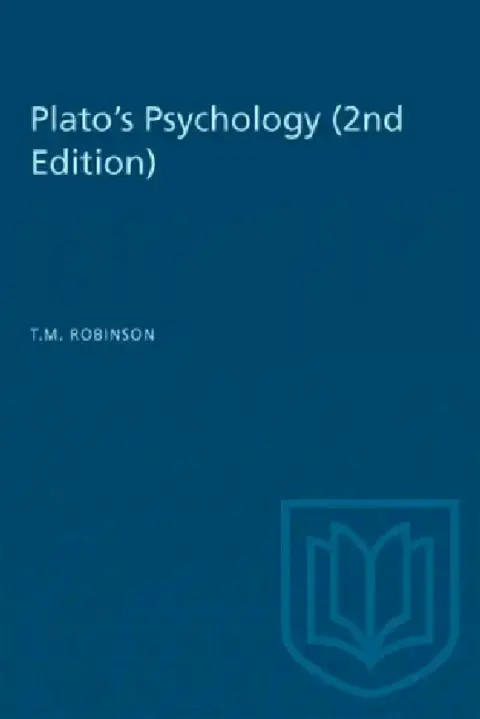 Cover of Plato's Psychology (2nd Edition)