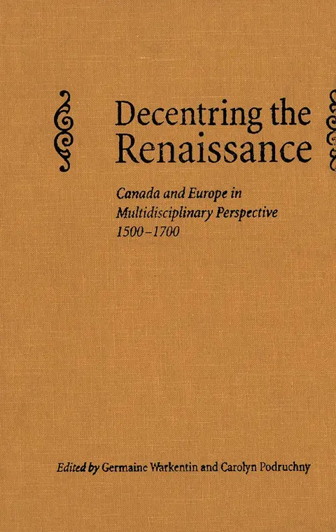 Cover of Decentring the Renaissance