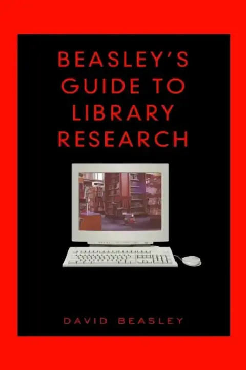 Cover of Beasley's Guide to Library Research