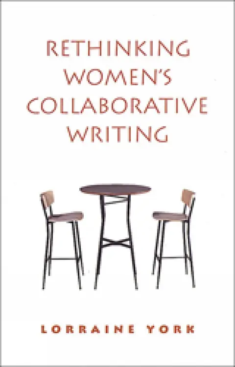Cover of Rethinking Women's Collaborative Writing