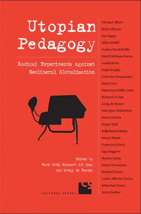 Cover of Utopian Pedagogy