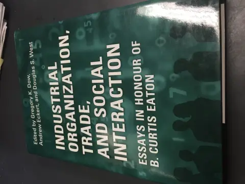 Cover of Industrial Organization, Trade, and Social Interaction
