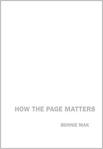 Cover of How the Page Matters