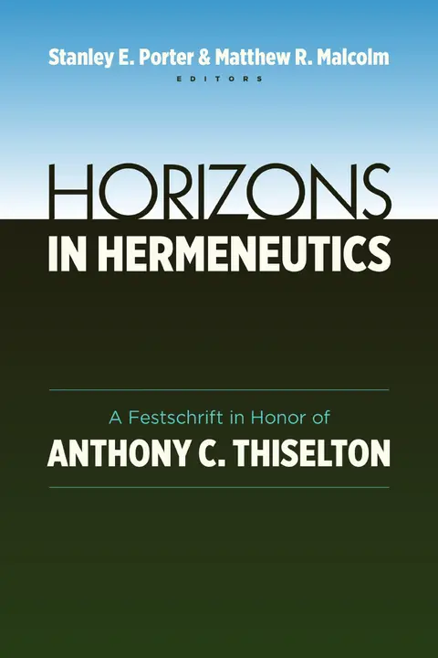 Cover of Horizons in Hermeneutics