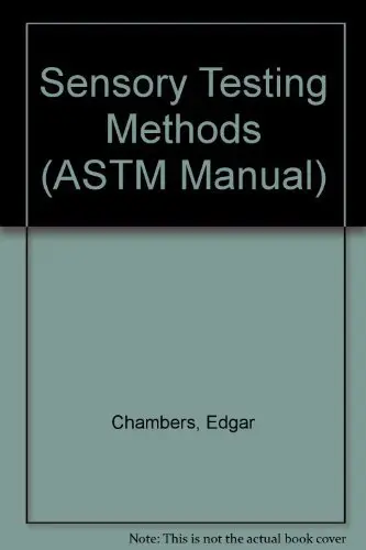 Cover of Sensory Testing Methods