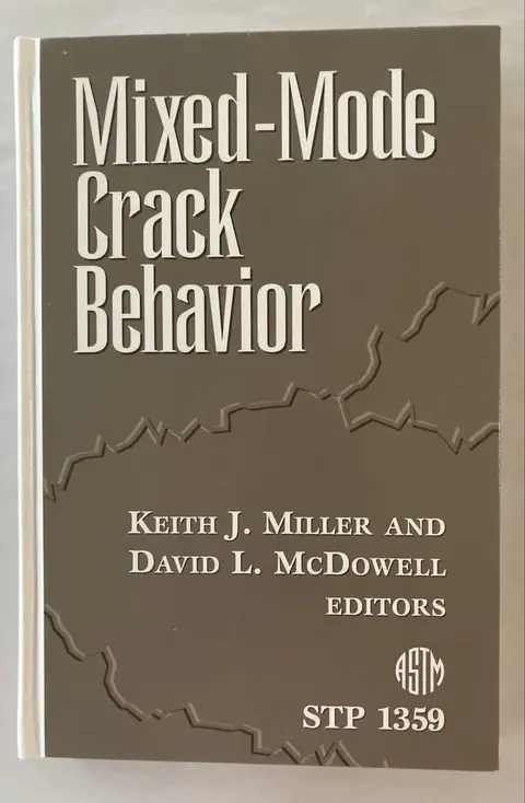 Cover of Mixed Mode Crack Behavior