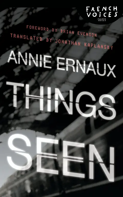 Cover of Things Seen