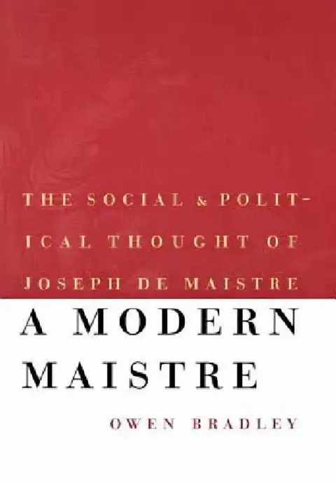 Cover of A Modern Maistre