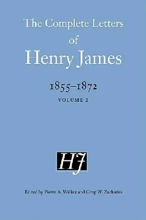 Cover of The Complete Letters of Henry James, 1855-1872