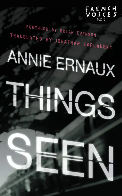 Cover of Things Seen