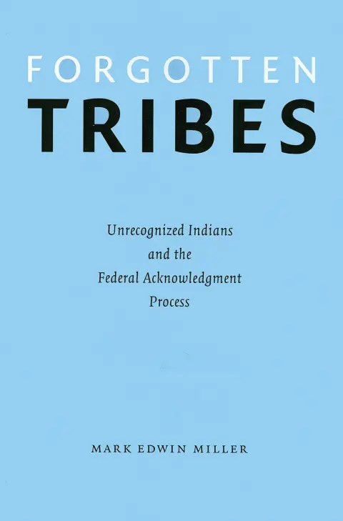 Cover of Forgotten Tribes