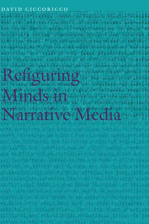 Cover of Refiguring Minds in Narrative Media