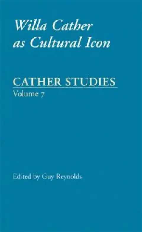 Cover of Willa Cather as Cultural Icon