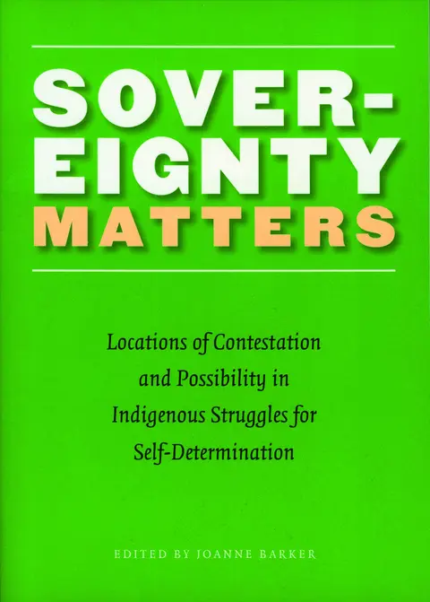 Cover of Sovereignty Matters