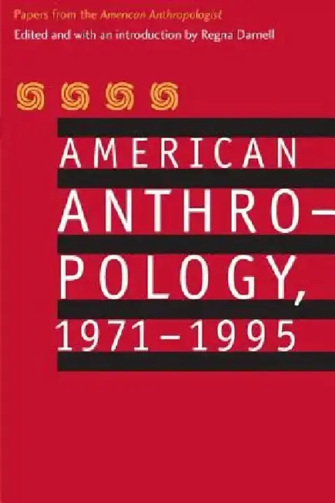 Cover of American Anthropology, 1971-1995