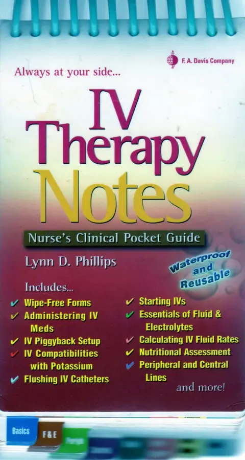 Cover of Iv Therapy Notes